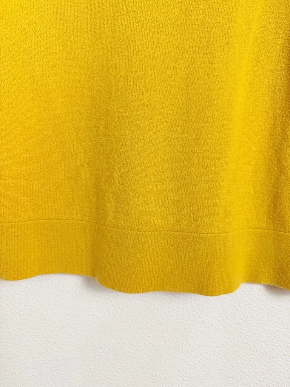 Banana Republic Mustard Cardigan Size Small Cashmere Blend Button Front - Picture 16 of 16